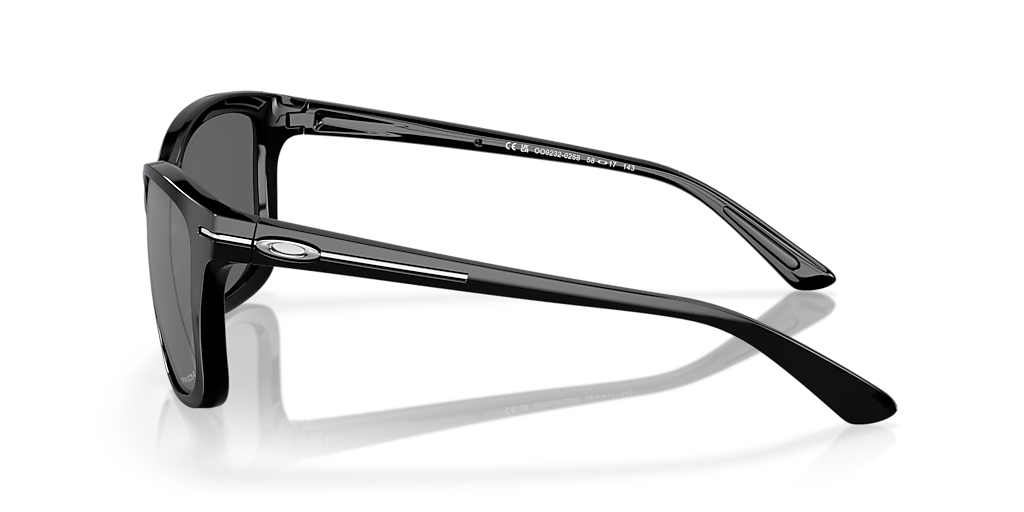 Oakley OO9232 Drop In™ L (58 - 17) with Grey lenses and Black