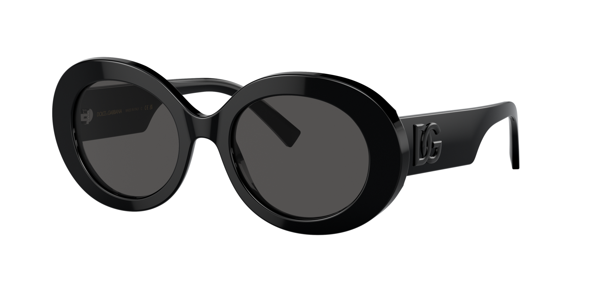 DolceGabbana Femme Sunglass DG4448 - Couleur du Monture Noir Couleur de Lentille Gris fonc 184 €