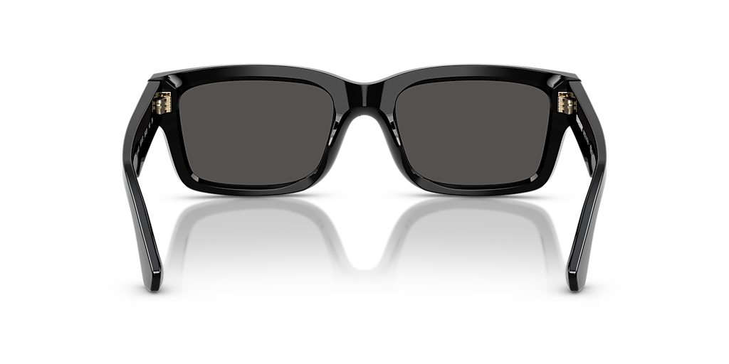 Burberry BE4443 L (55 - 20) with Grey lenses and Black frame  display picture 2