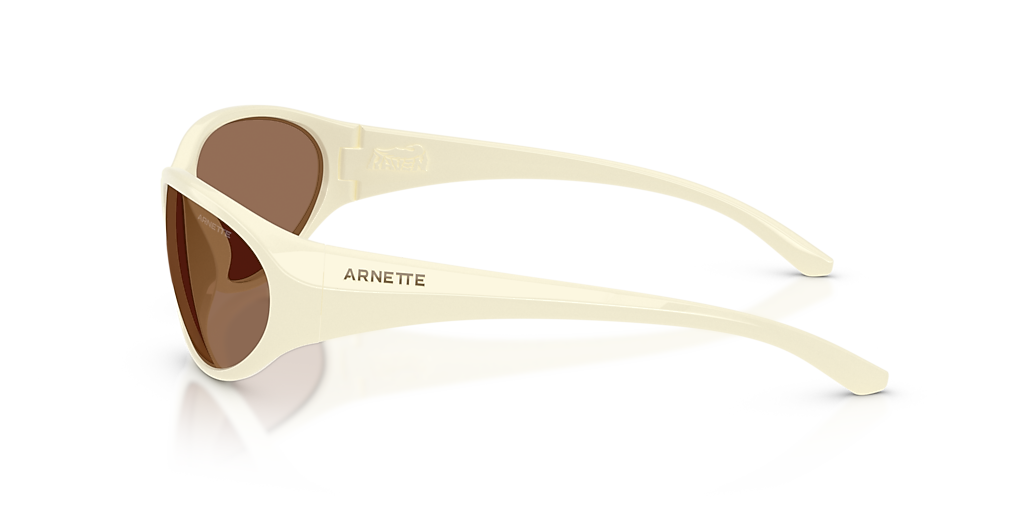 Arnette Raven L (64 - 18) with Brown lenses and White frame