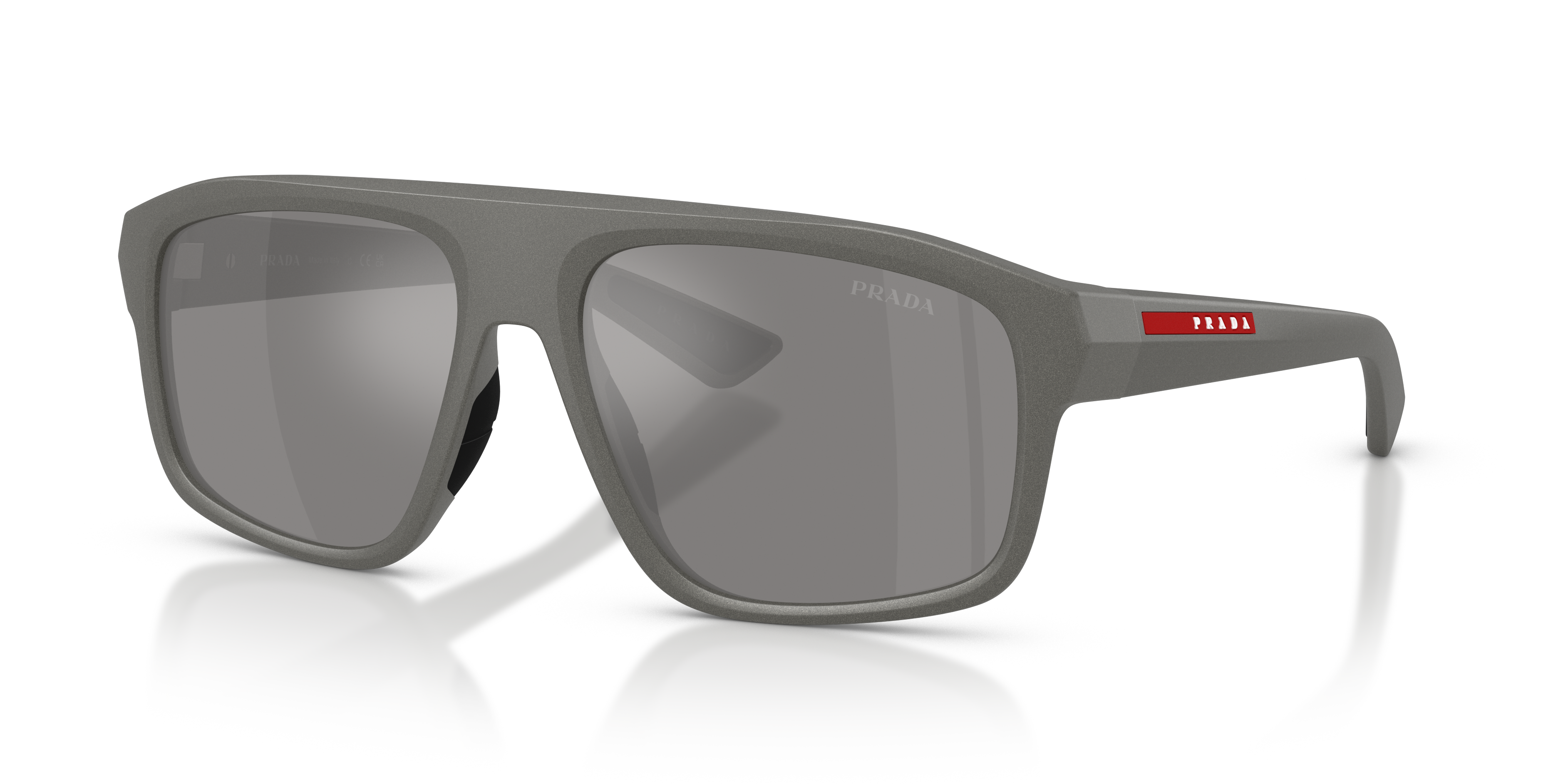Prada Linea Rossa PS B02S XXL (59 - 17) with Silver lenses and