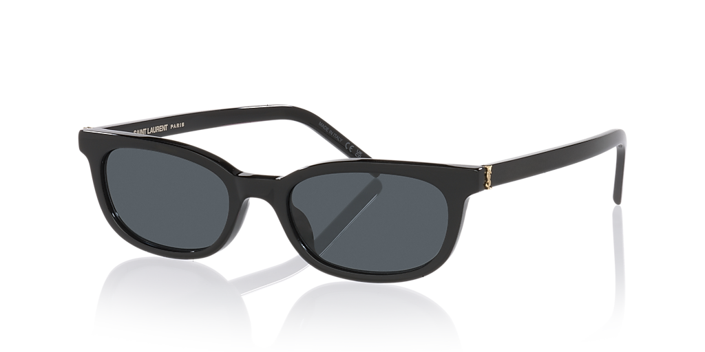 Saint Laurent Sl M160 S (53 - 19) met Zwart Brillenglazen en Zwart