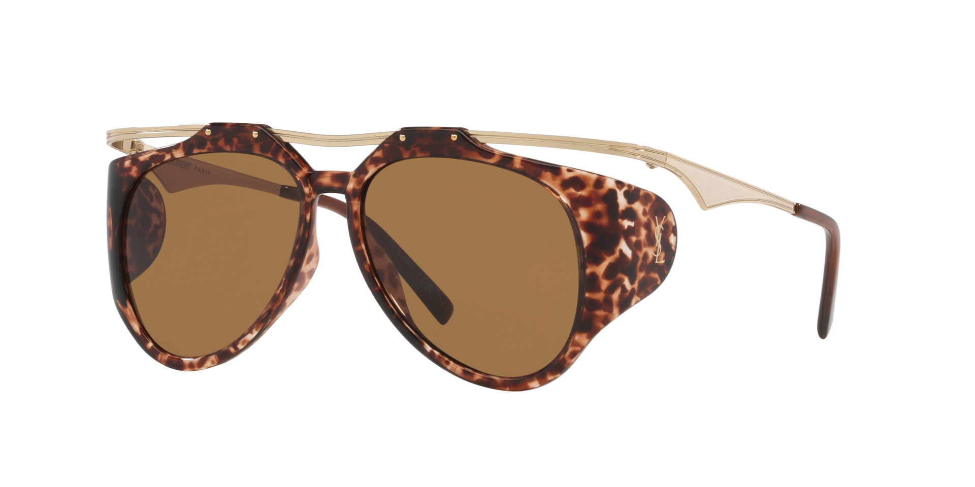 Saint Laurent SL M137 AMELIA 002 Women’s Sunglasses Tortoiseshell Size 55 - Free RX Lenses - Free RX Lenses