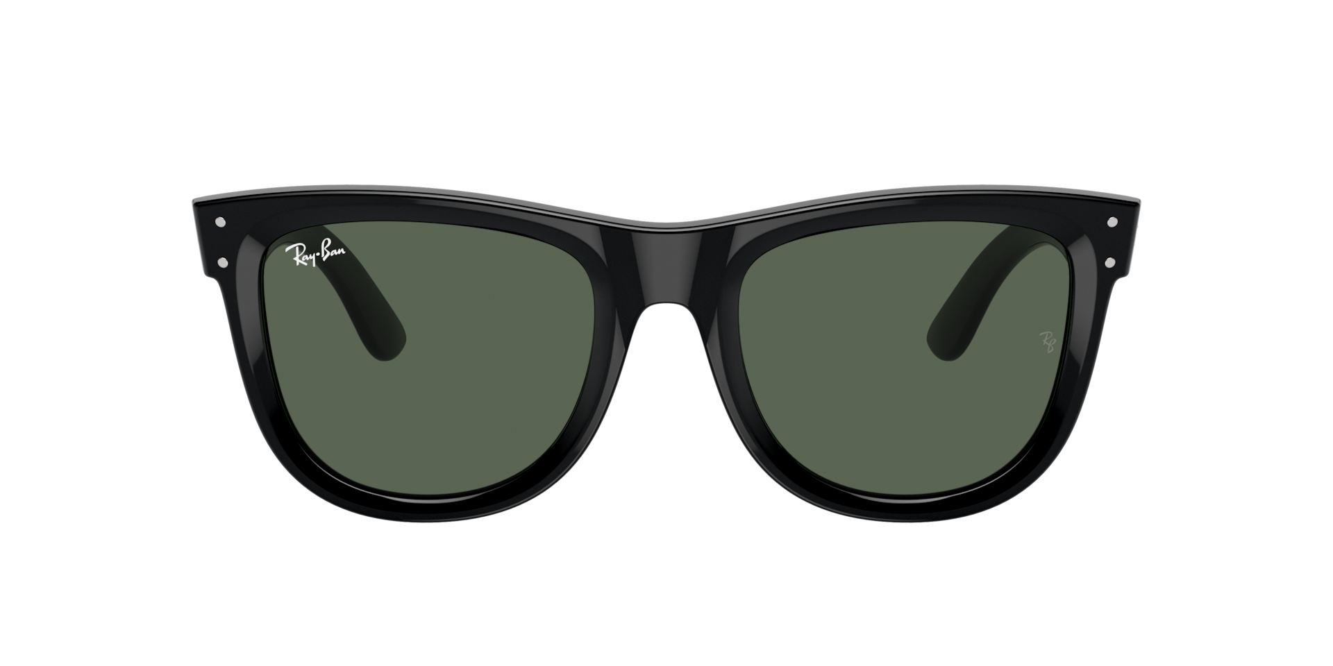 Ray-Ban Wayfarer Reverse S (50 - 22) with Green lenses and Black