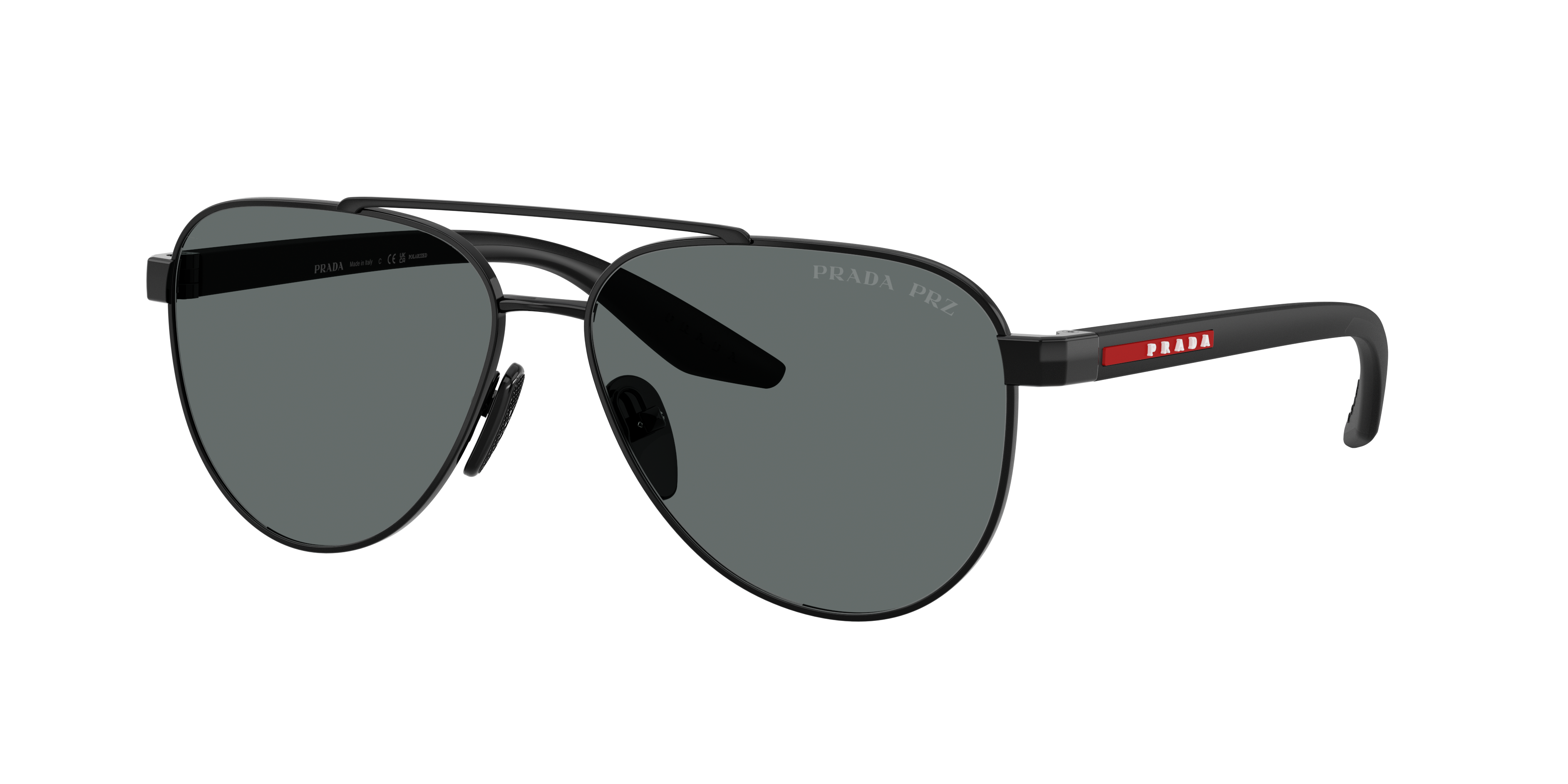 バサラ　msr Prada Linea Rossa PS A52S XL (58 - 14) with Grey lenses and Black