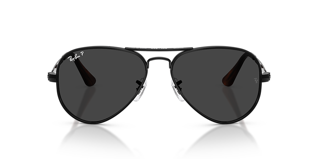 Ray-Ban Aviator Max XL (58 - 16) with Black lenses and Black frame