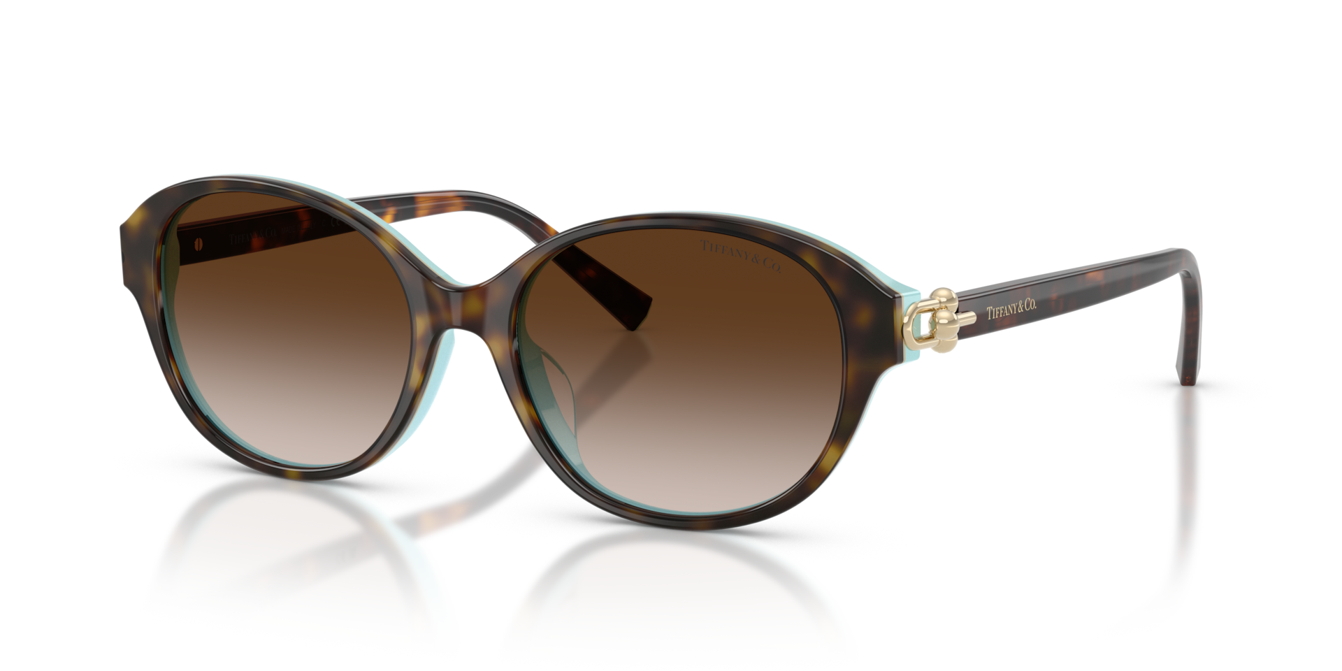 Tiffany & Co. TF4263D XXL (54 - 17) with Brown lenses and Brown