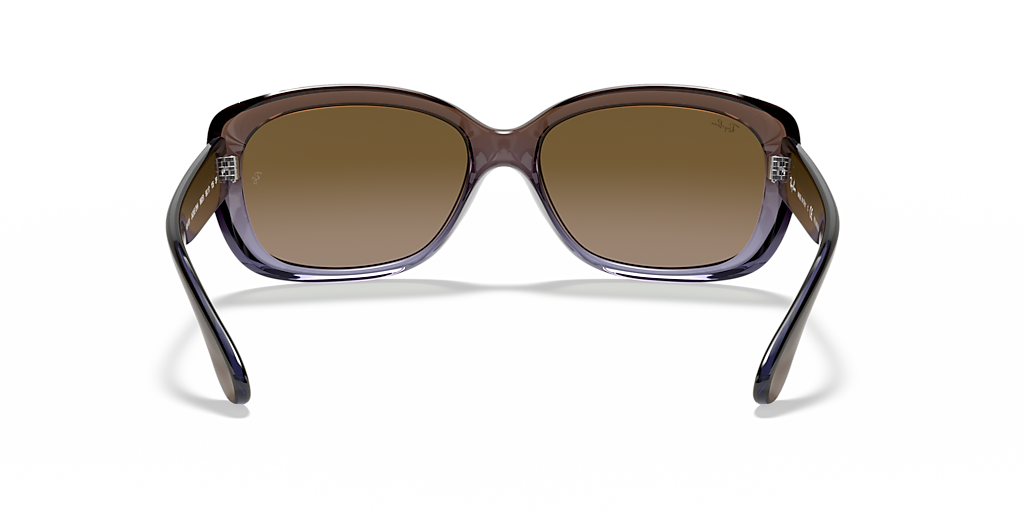 Ray-Ban Jackie Ohh M (58 - 17) with Brown lenses and Brown frame
