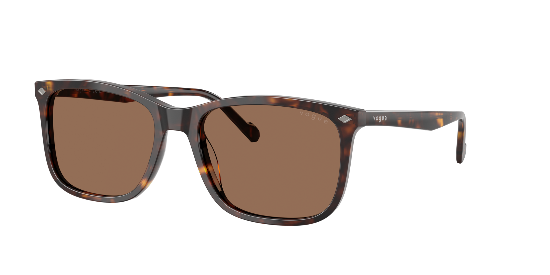 Vogue Eyewear Man Sunglass VO5618S -  Frame color: Dark Havana, Lens color: Dark Brown