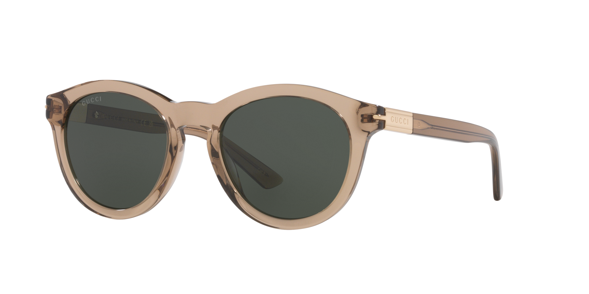 Gucci Homme Sunglass GG1501S - Couleur du Monture Brun Couleur de Lentille Vert 252 €