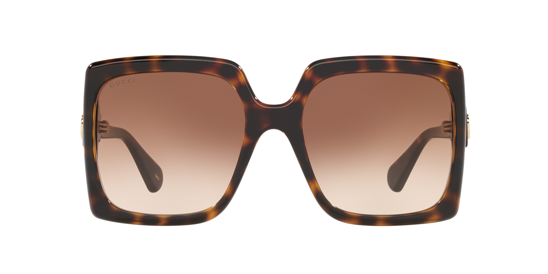 Gucci GG0876S XL (60 - 20) with Brown lenses and Tortoise frame