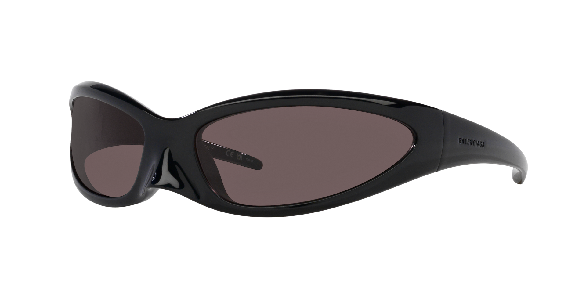 Balenciaga Unisex Sunglass BB0251S - Couleur du Monture Noir Couleur de Lentille Gris 278 €