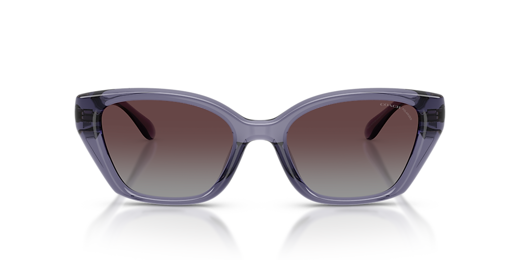 Coach CBY91 M (53 - 19) with Violet lenses and Violet frame  display picture 3