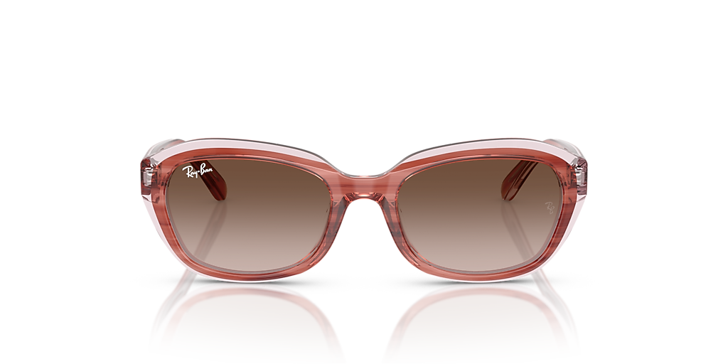 Ray-Ban RB9081S Kids S (48 - 17) with Brown lenses and Pink  display picture 2