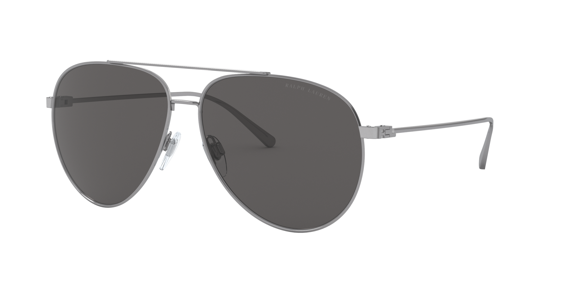 Ralph Lauren Homme Sunglass RL7068 - Couleur du Monture Gunmetal brillant Couleur de Lentille Gris fonc 90 €