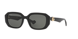 Gucci GG1579S S (53 - 22) with Brown lenses and Tortoise frame