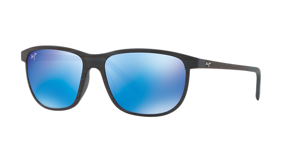 レイ Maui Jim Lele Kawa XL (58 - 16) with Blue lenses and Blue frame