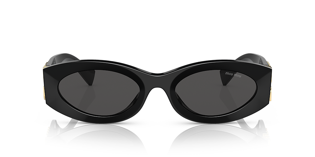 Miu Miu MU 11WS XL (54 - 21) with Grey lenses and Black frame