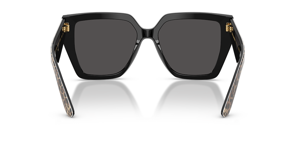 #DOLCE & GABBANA ツーピース 38 Dolce&Gabbana DG4438 M (55 - 17) with Grey lenses and Black frame