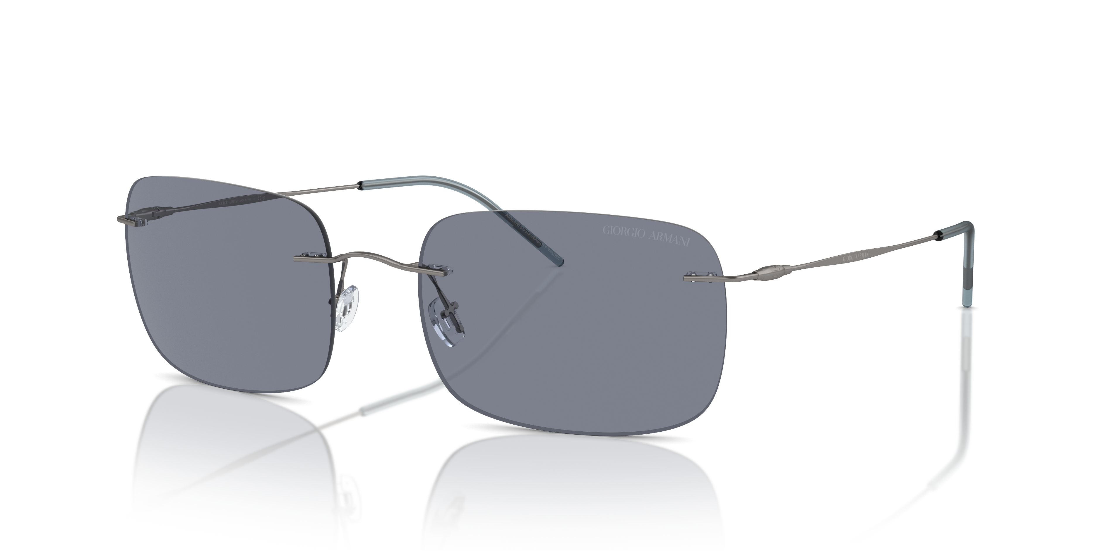 Giorgio Armani AR1512M XL (58 - 19) with Blue lenses and Grey
