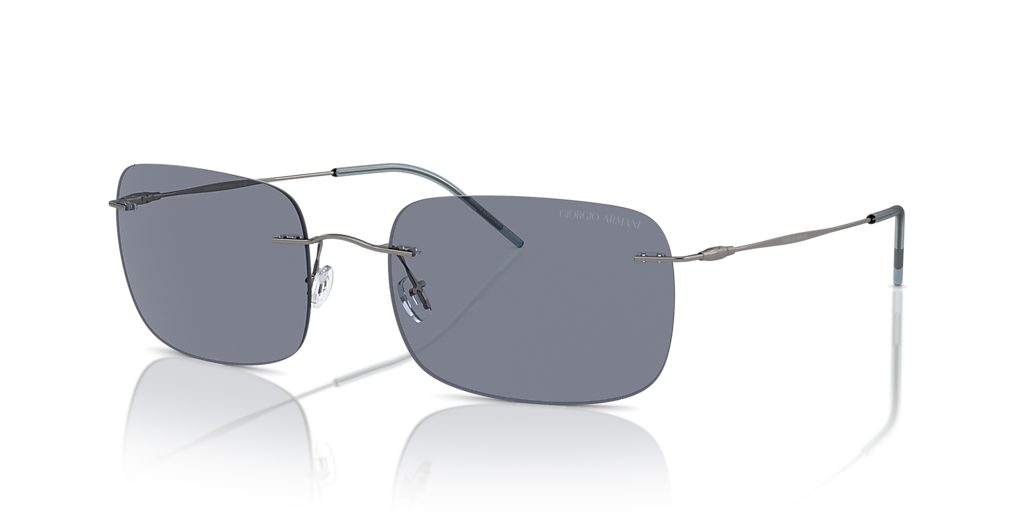 Giorgio Armani AR1512M XL (58 - 19) with Blue lenses and Grey