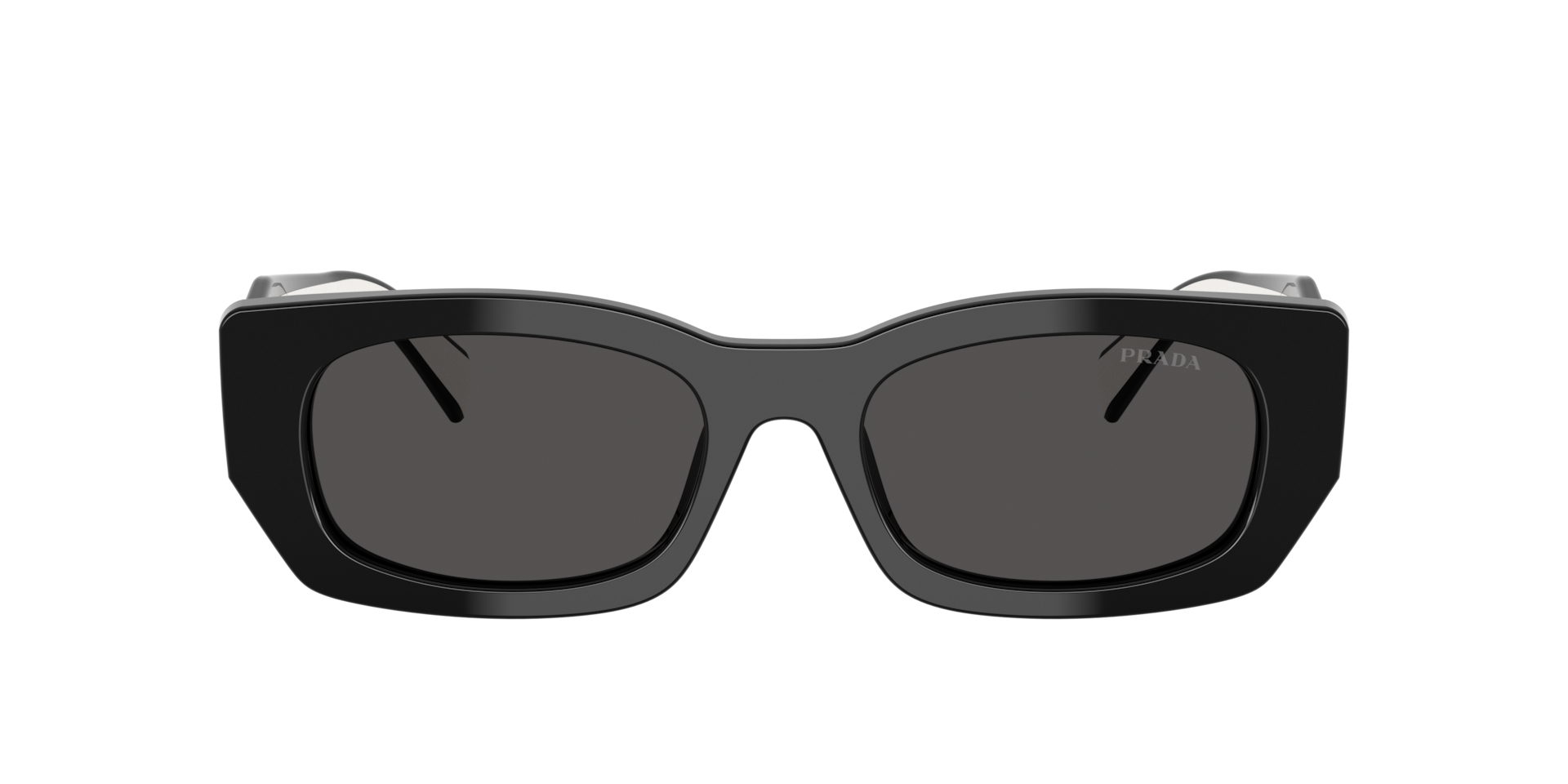 Prada PR B05S M (53 - 19) with Grey lenses and Black frame