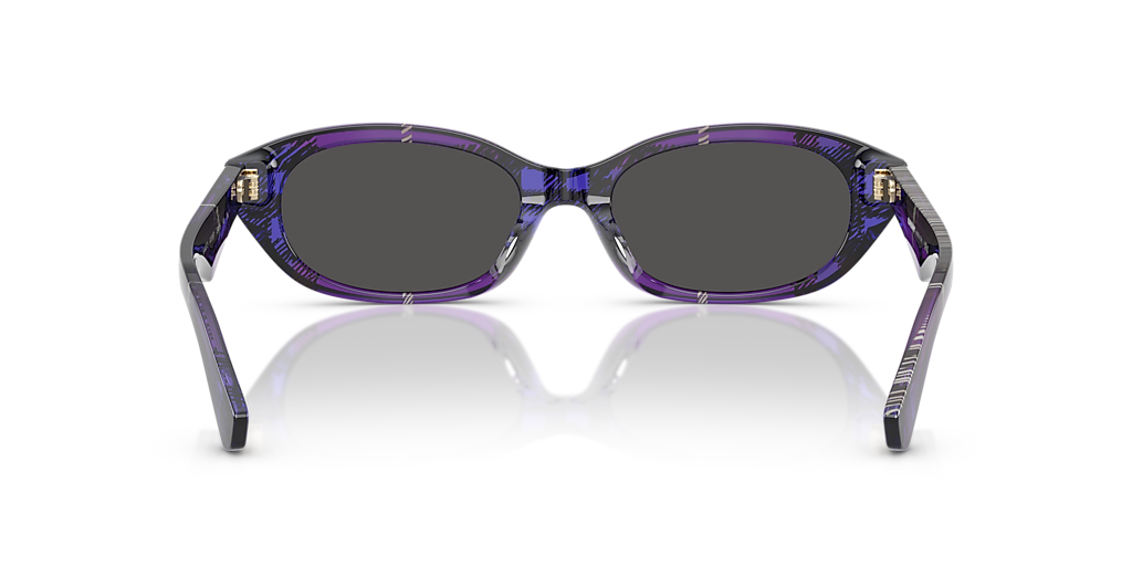 Burberry BE4447D XL (55 - 19) with Grey lenses and Violet frame