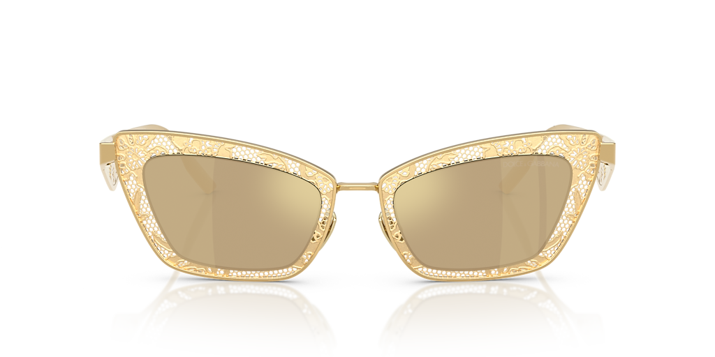 Dolce&Gabbana DG2311 XXL (51 - 20) with Gold lenses and Gold frame
