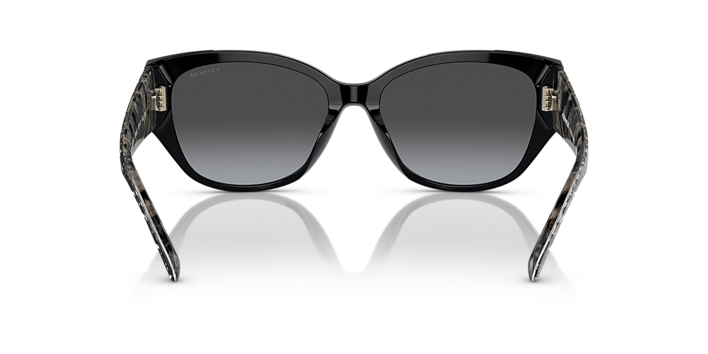Coach CH563 M (57 - 17) with Grey lenses and Black frame  display picture 1