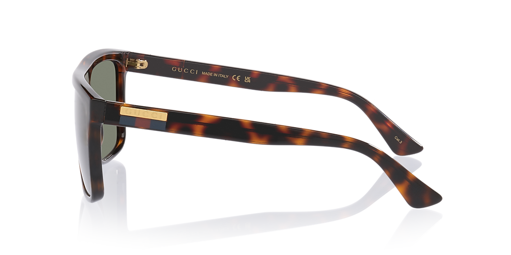 Gucci GG0748S XL (59 - 17) with Grey lenses and Tortoise frame