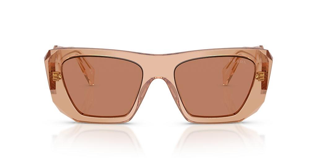 Prada PR B18S S (53 - 19) with Brown lenses and Brown frame