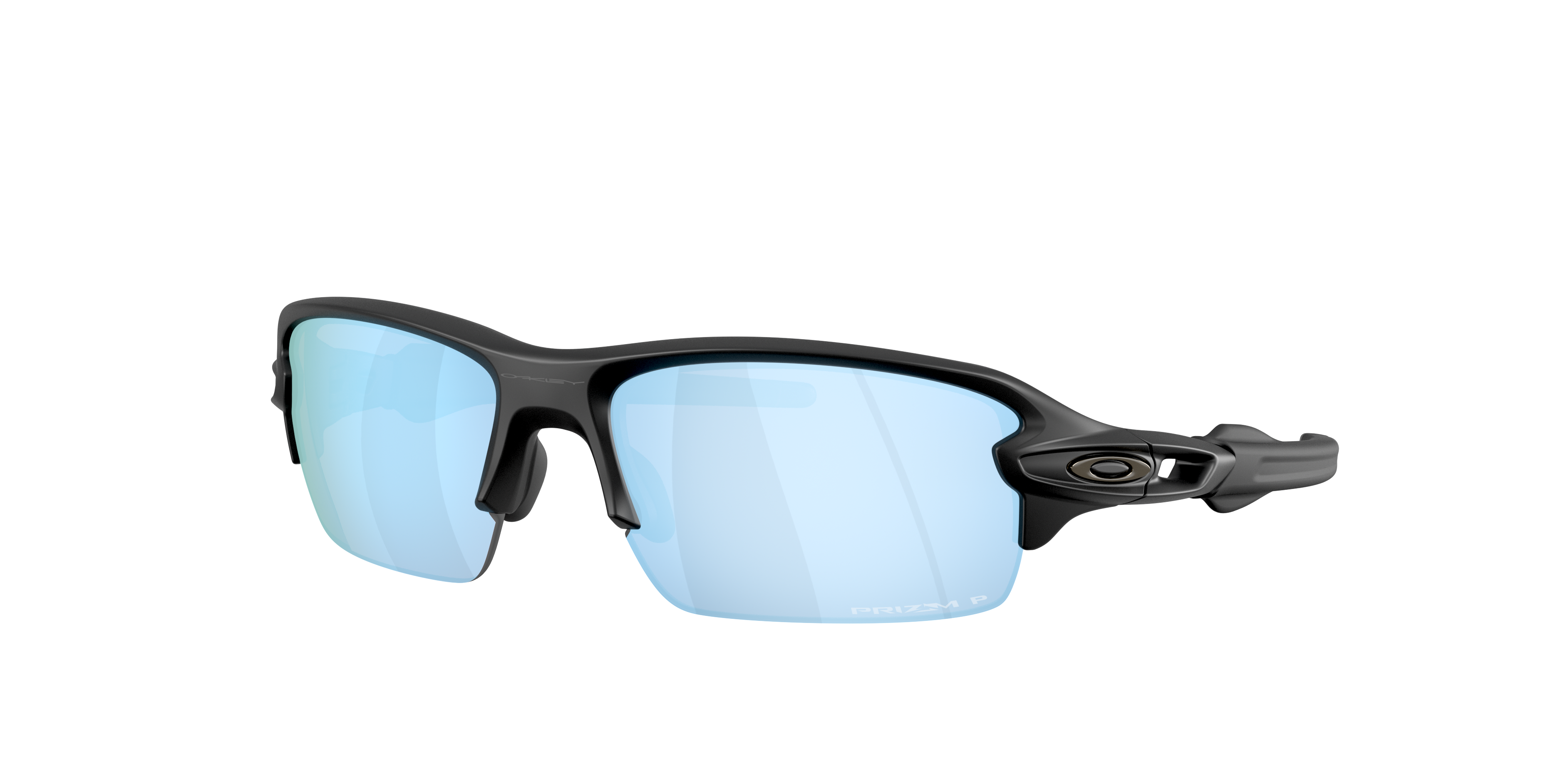 Oakley Unisex Sunglass Flak® 2.0 S -  Frame color: Matte Black, Lens color: Prizm Deep Water Polarized