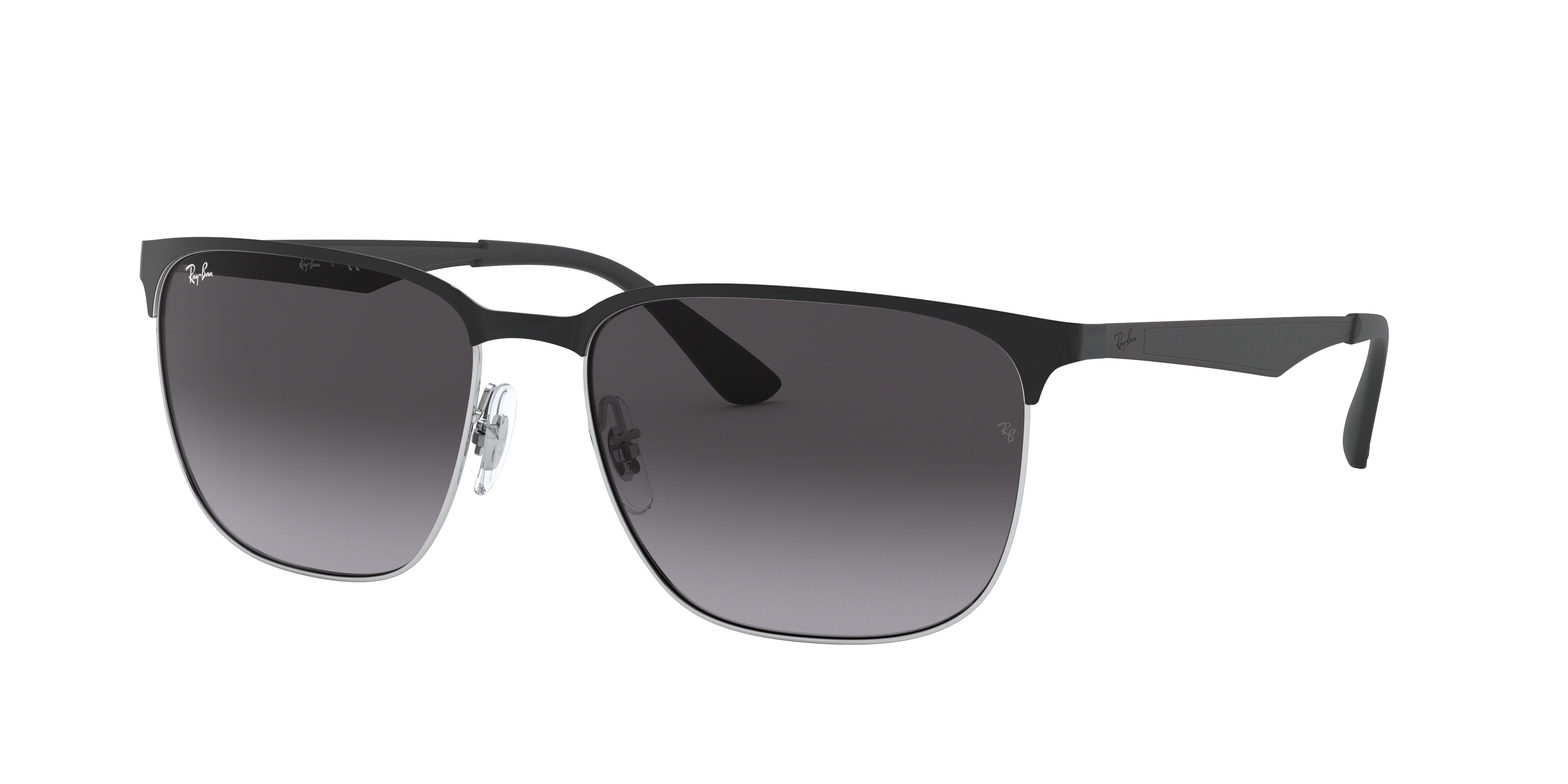 Ray-Ban RB3569 XL (59 - 17) with Grey lenses and Black frame