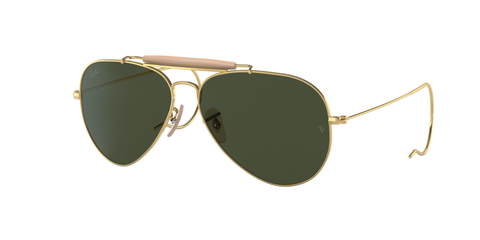 Ray-Ban Outdoorsman | Aviation Collection XL (58 - 14) with Green