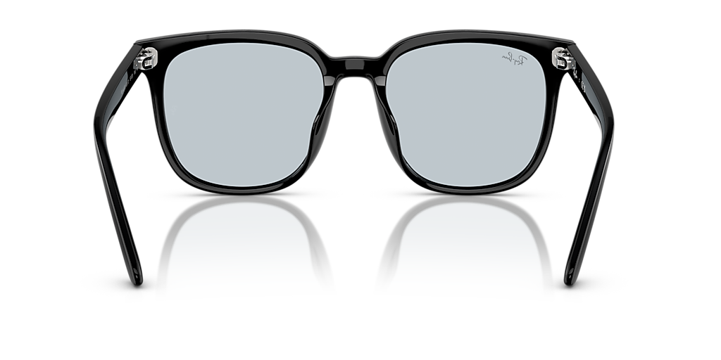 Ray-Ban RB4401D XXL (57 - 20) with Blue lenses and Black frame