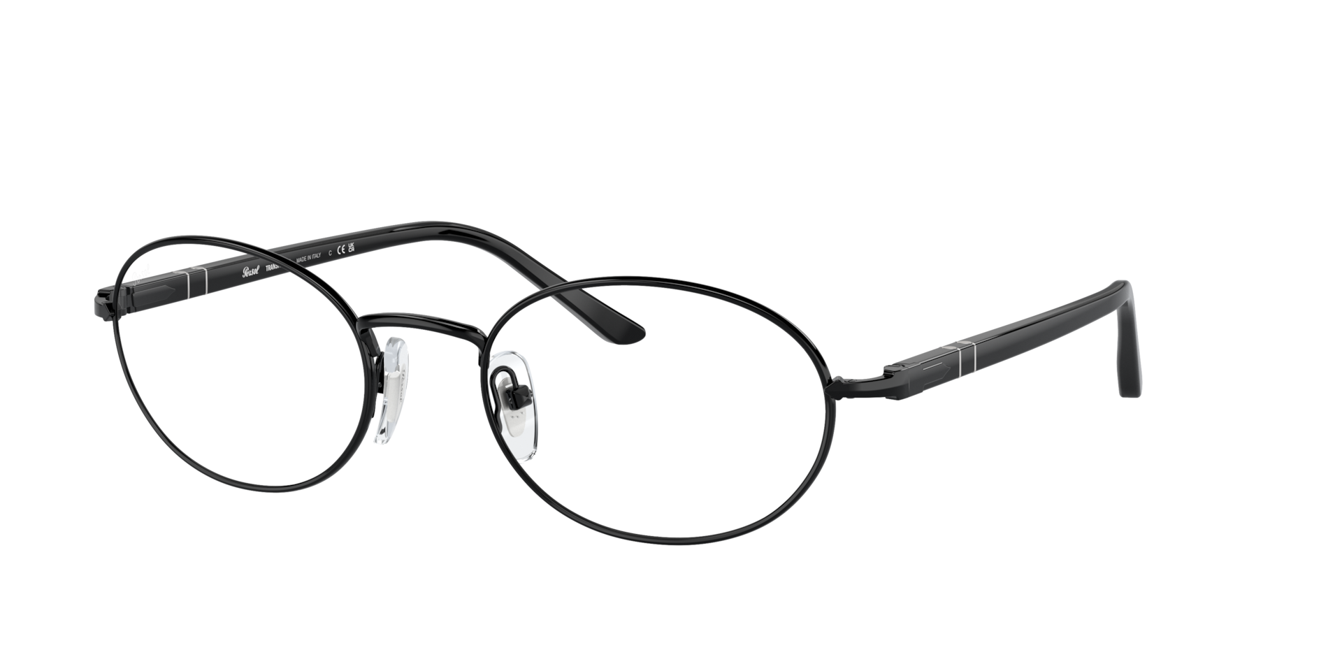 Persol Unisex Sunglass Ida – Transitions -  Frame color: Black, Lens color: Transitions Clear To Green