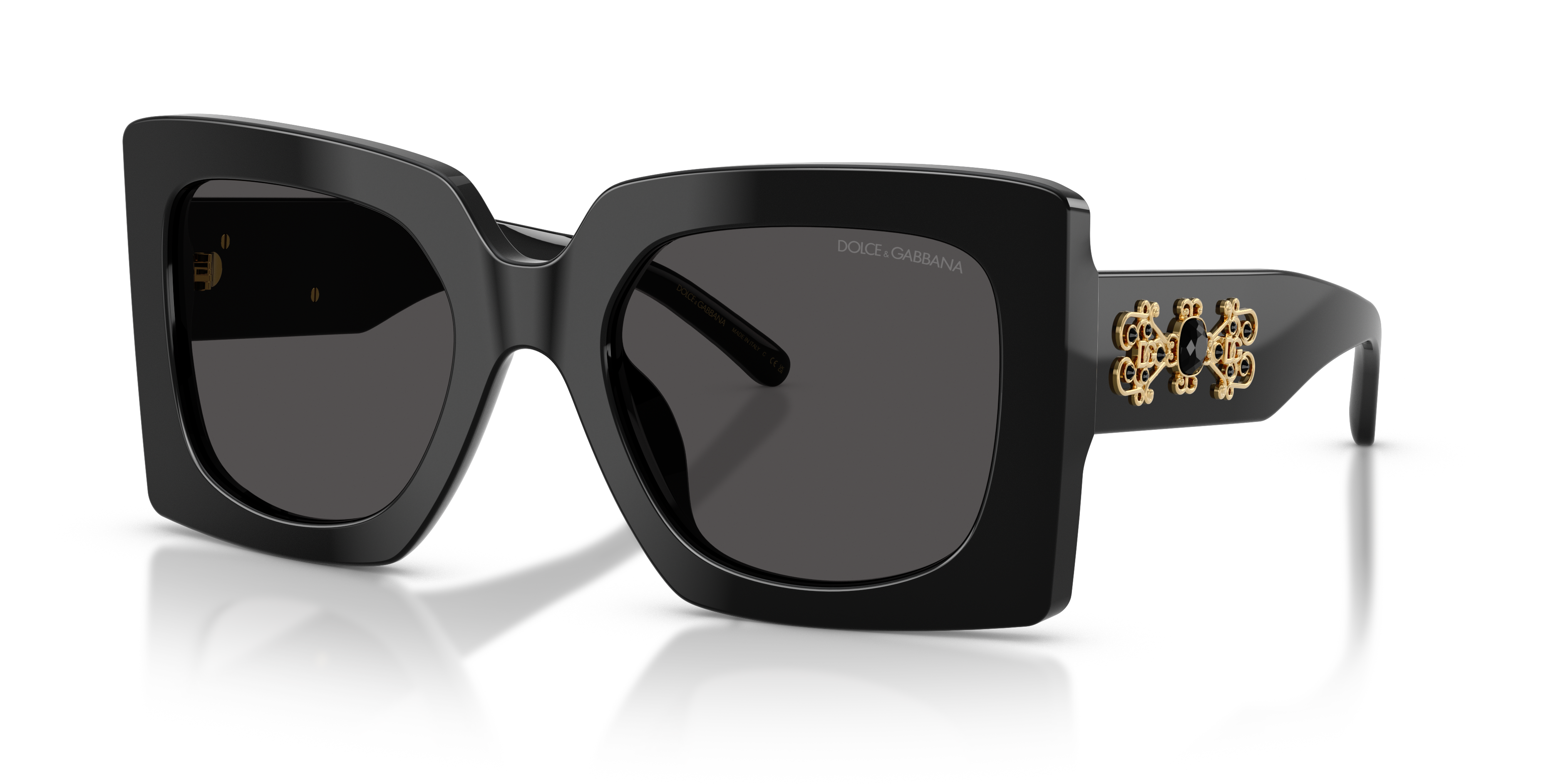 Dolce&Gabbana DG4525B L (54 - 22) with Grey lenses and Black frame