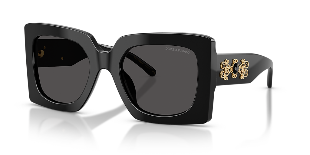 Dolce&Gabbana DG4525B L (54 - 22) with Grey lenses and Black frame