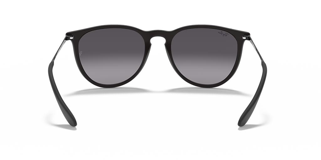 Ray-Ban Erika Classic M (54 - 18) with Grey lenses and Black frame