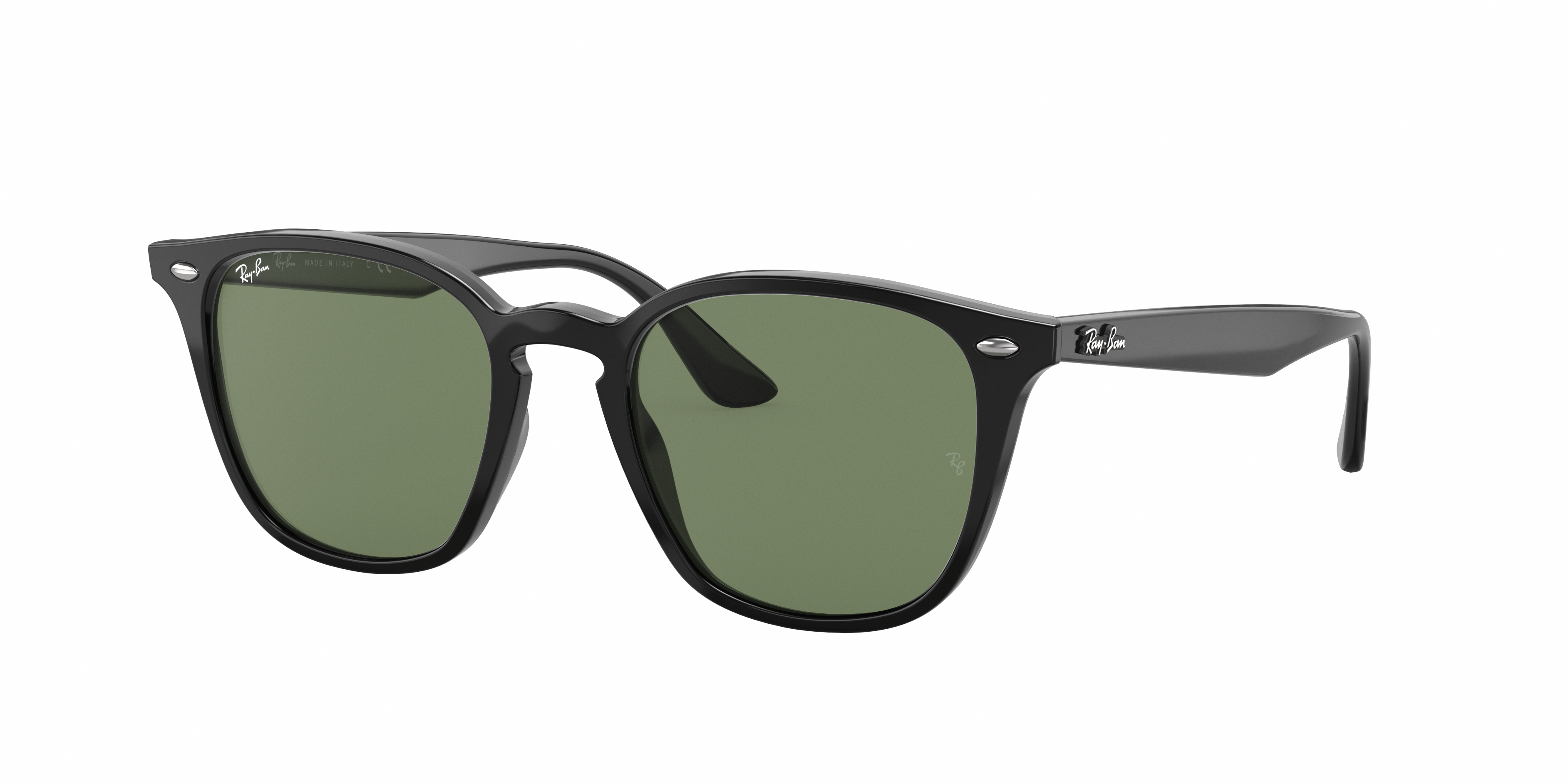 FH8 Ray-Ban サングラス B&L USA製 58口14 ケースあり Ray-Ban RB4258 L (52 - 20) with Green lenses and Black frame