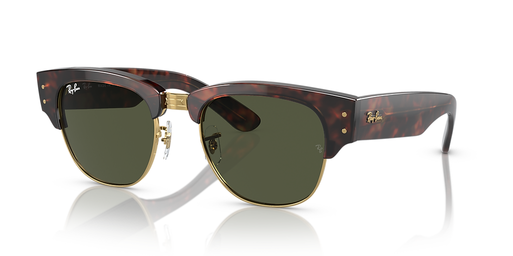 Ray-Ban Mega Clubmaster XL (53 - 21) with Green lenses and