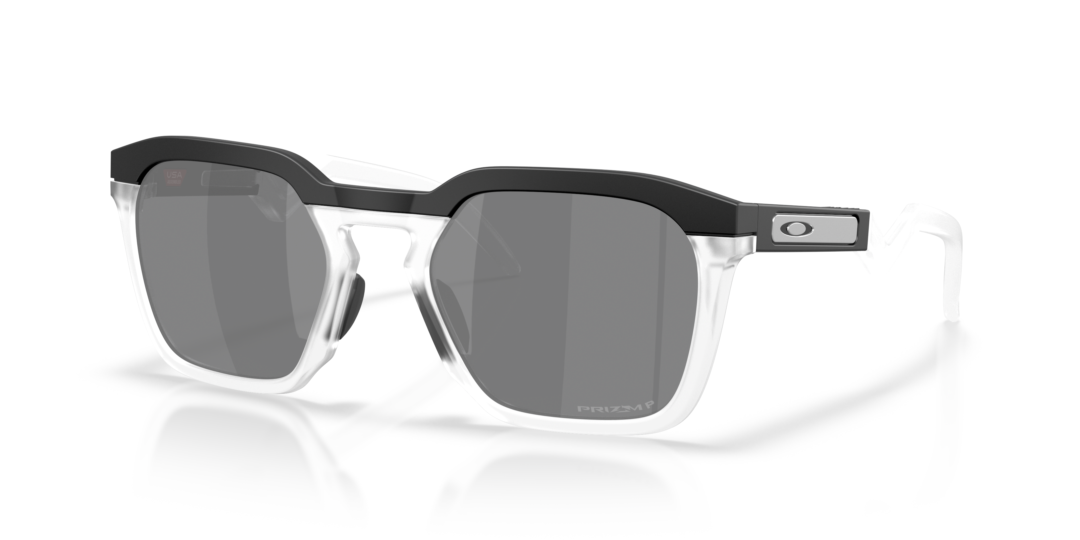 Oakley HSTN SQ L (54 - 21) with Black lenses and Black frame