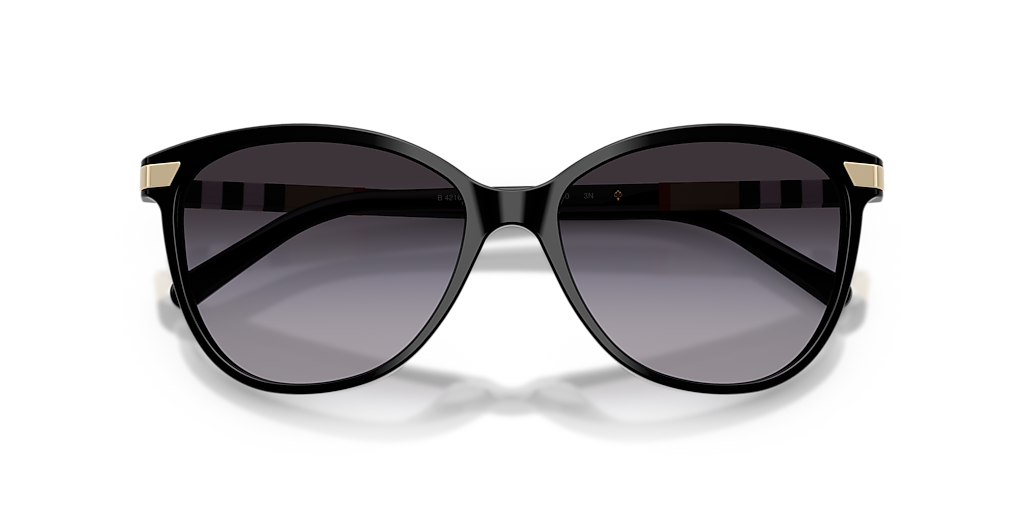 Burberry BE4216 L (57 - 16) with Grey lenses and Black frame