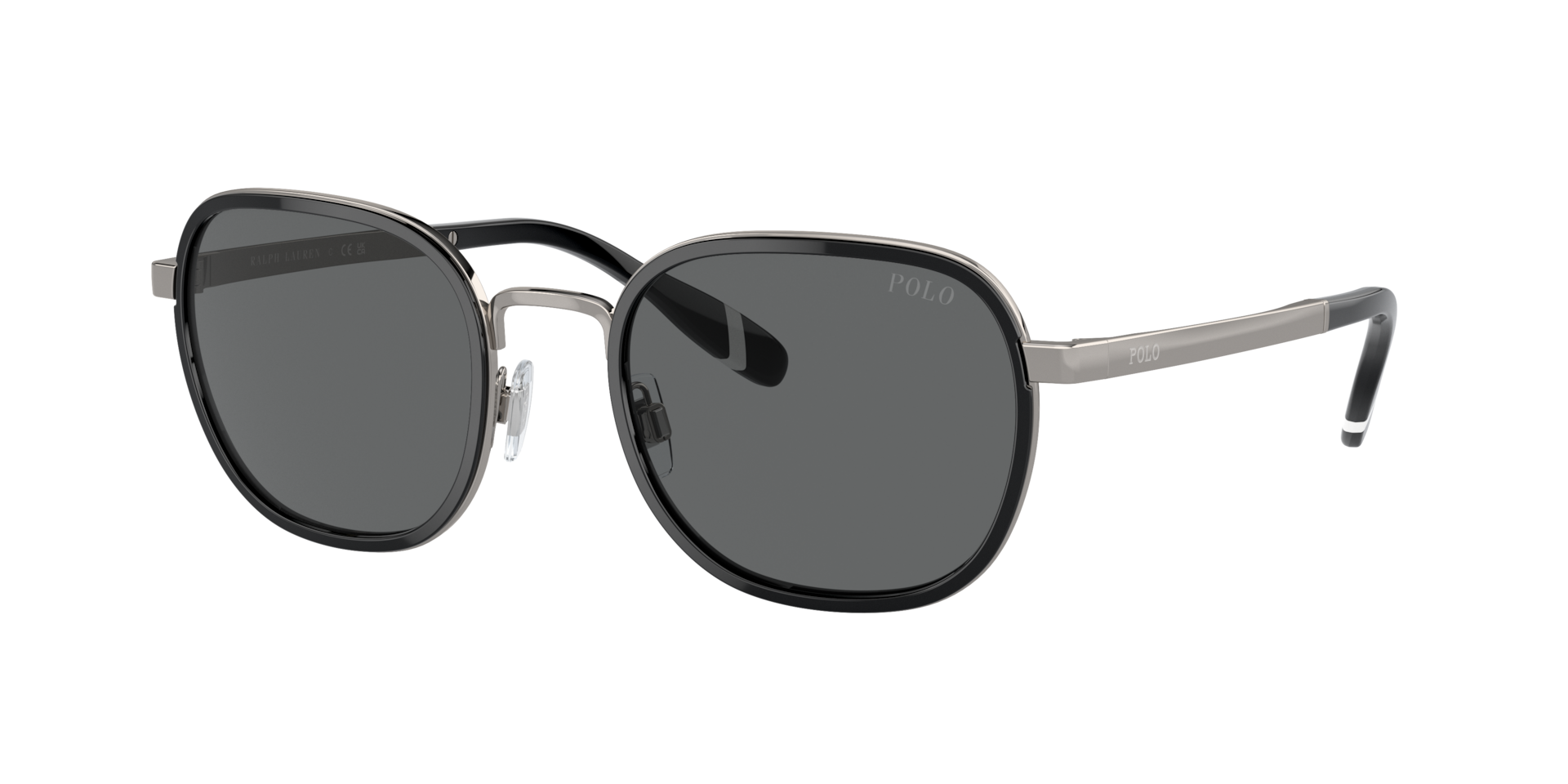 Polo Ralph Lauren Man Sunglass PH3151 -  Frame color: Black/Gunmetal, Lens color: Dark Grey