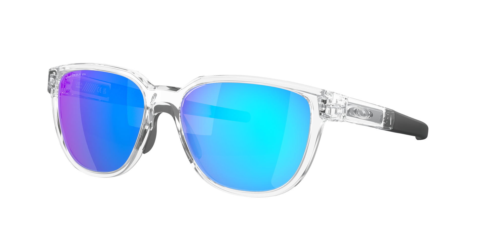 Oakley Actuator L (57 - 16) with Blue lenses and Transparent frame