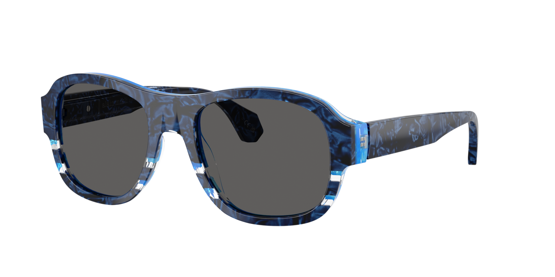 Alain Mikli Unisex Sunglass A05519 In Dunkelgrau
