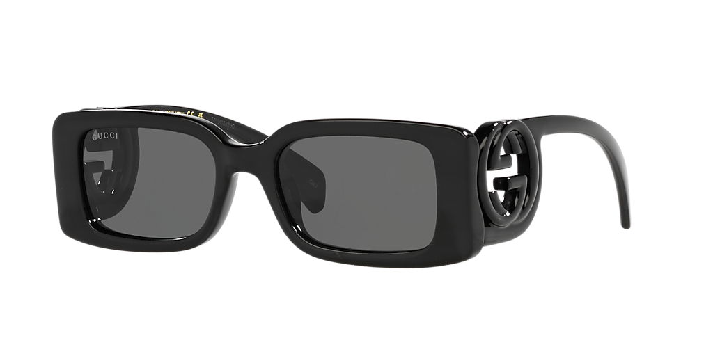 Gucci GG1325S M (54 - 19) with Grey lenses and Black frame