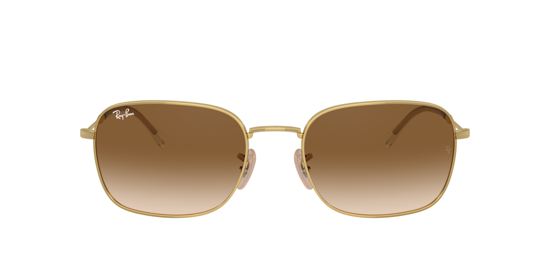 Ray-Ban RB3706 XL (57 - 20) with Brown lenses and Gold frame