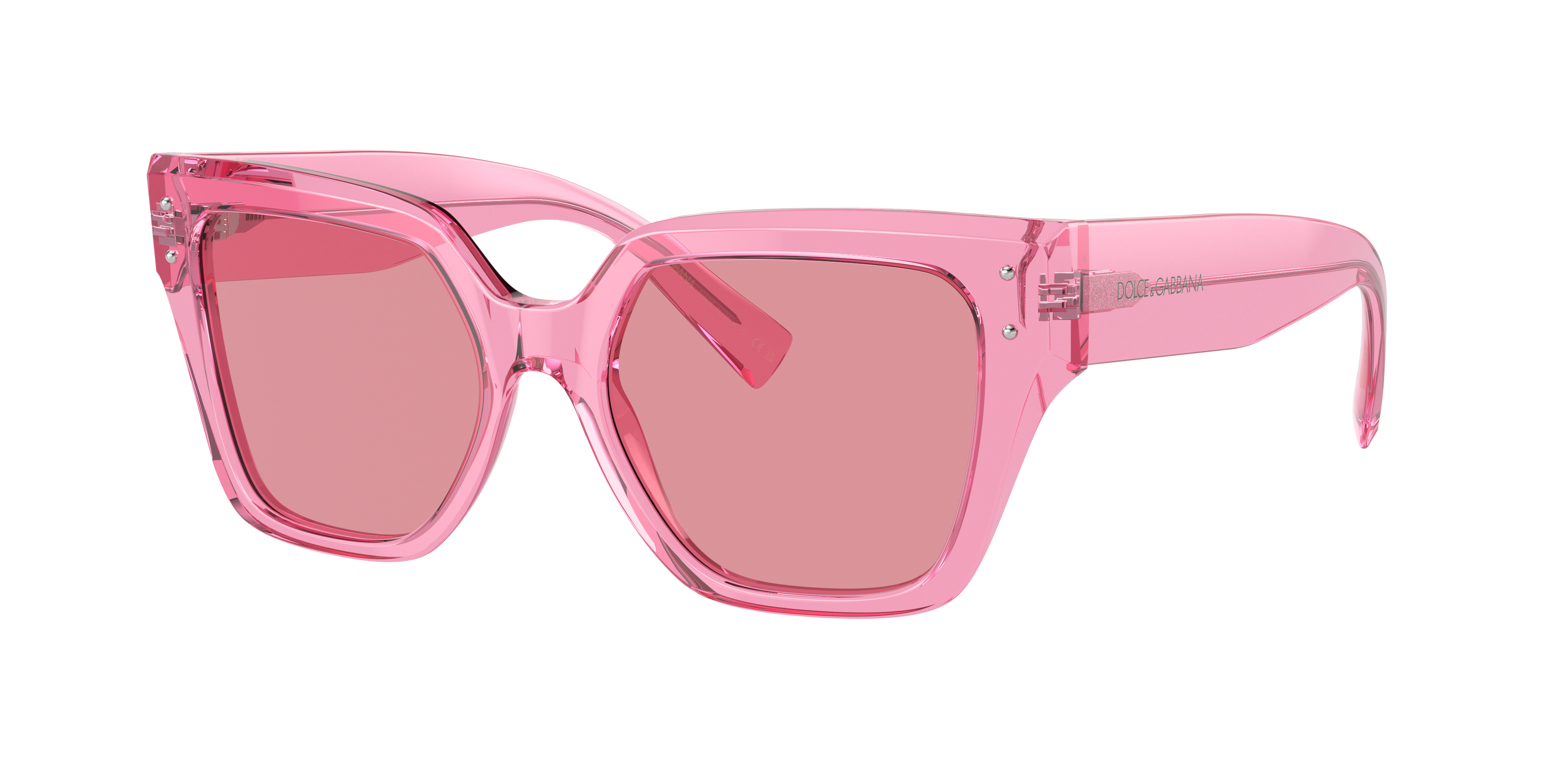 Dolce&Gabbana DG4471 M (52 - 18) with Pink lenses and Pink frame