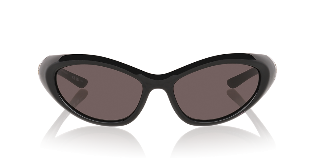 Balenciaga BB0384S XXL (70 - 19) with Grey lenses and Black frame